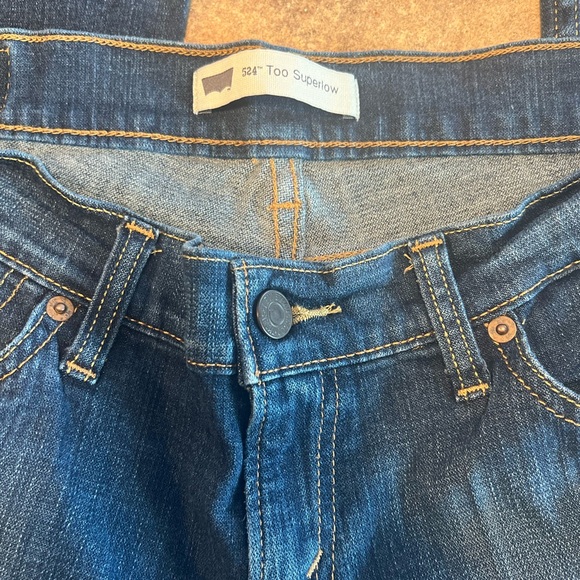 Vintage Levi’s 524 Too Superlow jeans size 9 - Picture 4 of 10